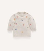 Snowy Embroidered Jumper - Image 2